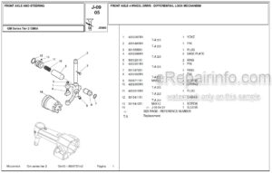 Photo 8 - McCormick GM50 Tier 2 Parts Catalog Tractor