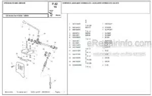 Photo 11 - McCormick GX55 GXH55 Tier 3 Parts Catalog Tractor