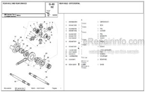 Photo 9 - McCormick MB65 Tier 2 Parts Catalog Tractor