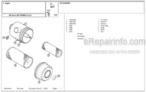 Photo 6 - McCormick MC95 MC105 MC115 Parts Catalog Tractor