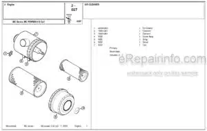 Photo 1 - McCormick MC120 MC135 Power Parts Catalog Tractor