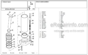 Photo 5 - McCormick MC95 MC105 MC115 Parts Catalog Tractor