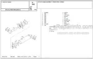 Photo 3 - McCormick MC95 MC105 MC115 Parts Catalog Tractor