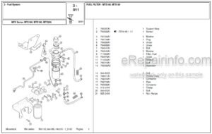 Photo 10 - McCormick MTX165 MTX185 MTX200 Parts Catalog Tractor