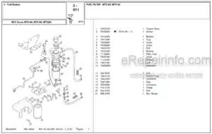 Photo 10 - McCormick MTX165 MTX185 MTX200 Parts Catalog Tractor