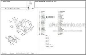 Photo 2 - McCormick XTX185 XTX200 XTX215 Parts Catalog Tractor