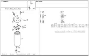 Photo 1 - McCormick ZTX230 ZTX260 ZTX280 Parts Catalog Tractor