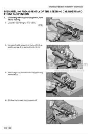 Photo 12 - Same Iron 175S 190S 200 Workshop Manual Tractor