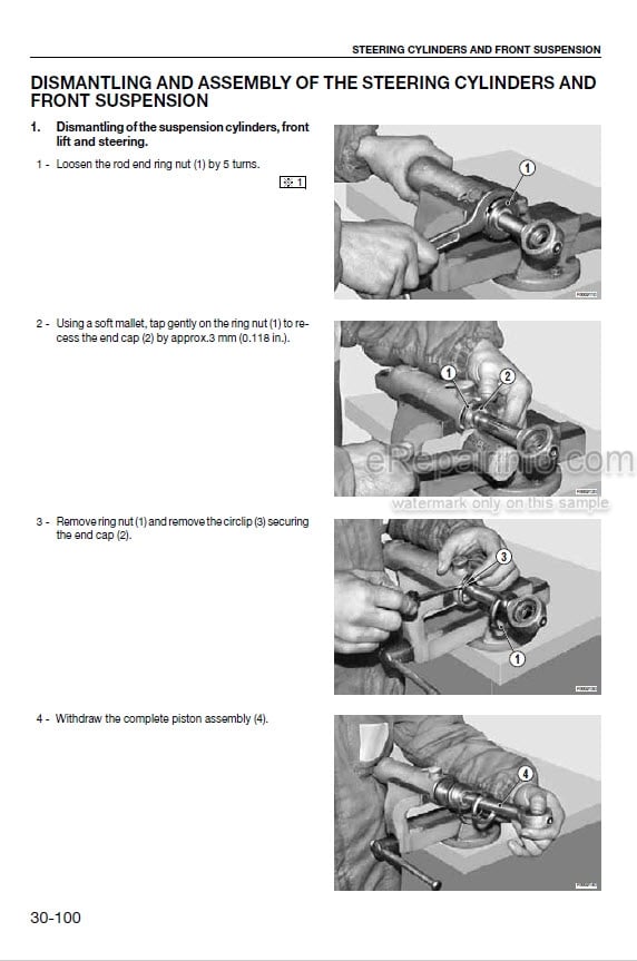 Photo 1 - Same Iron 175S 190S 200 Workshop Manual Tractor