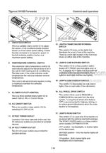 Photo 3 - Tigercat 1018B Operators Manual Forwarder 23179A