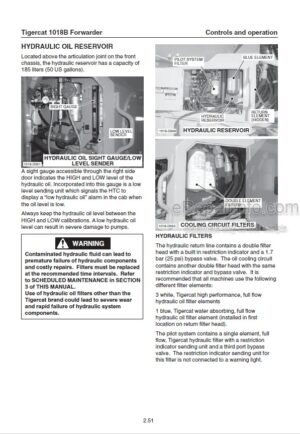Photo 10 - Tigercat 1018B Operators Manual Forwarder 23179A