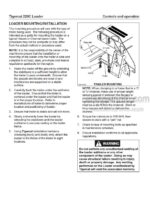 Photo 4 - Tigercat 220C Operators Manual Loader 30446A