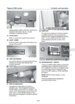 Photo 2 - Tigercat 220 Operators Manual Loader 21318A