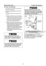 Photo 4 - Tigercat 220 Operators Manual Loader 21318A
