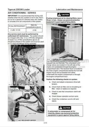 Photo 4 - Tigercat 230 240 Operators Manual Loader 8752A