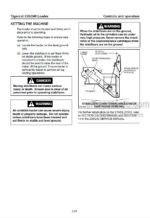 Photo 4 - Tigercat 230 240 Operators Manual Loader 8752A