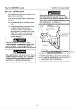 Photo 4 - Tigercat 230 240 Operators Manual Loader 8752A