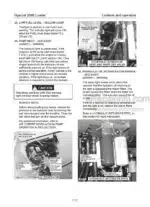 Photo 2 - Tigercat 250B Operators Manual Loader 28638A