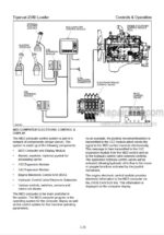 Photo 4 - Tigercat 250D Operators Manual Loader 43052AENG