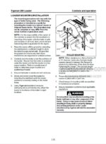 Photo 4 - Tigercat 250 Operators Manual Loader 17381A