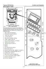 Photo 4 - Tigercat 470 Operators Manual Mulcher 33590A