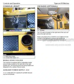 Photo 5 - Tigercat 470 Service Manual Mulcher 55991AENG SN3 [2]