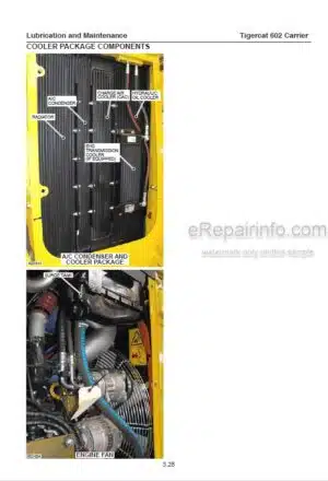 Photo 1 - Tigercat 602 Operators Manual Carrier 51818AENG