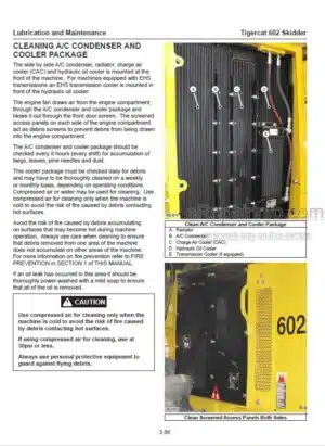 Photo 9 - Tigercat 602 Operators Manual Skidder 53031AENG