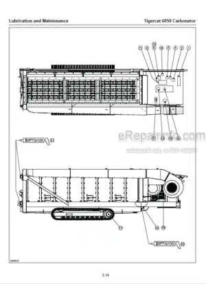 Photo 1 - Tigercat 6050 Operators Manual Carbonator 60498AENG