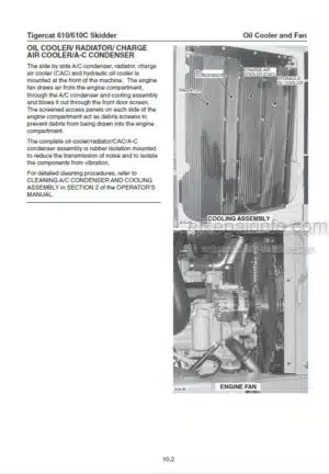 Photo 10 - Tigercat 610 610C Service Manual Skidder 28409A