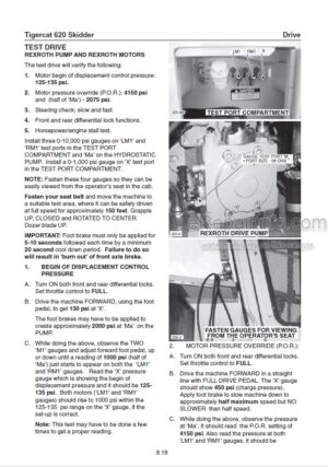 Photo 7 - Tigercat 620 Service Manual Skidder 11583A