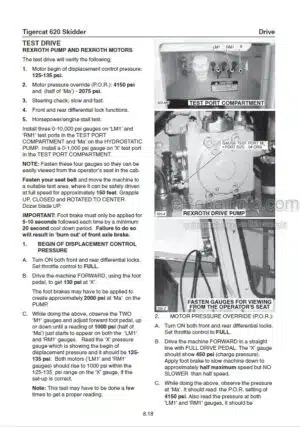 Photo 7 - Tigercat 620 Service Manual Skidder 11583A