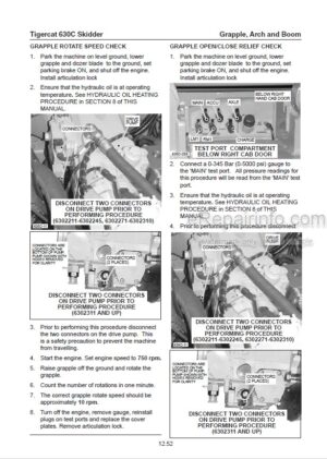 Photo 10 - Tigercat 630C Service Manual Skidder 21322A