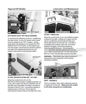 Photo 1 - Tigercat 630 Service Manual Skidder 6701A