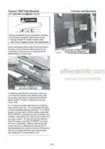 Photo 2 - Tigercat 720E Operators Manual Feller Buncher 30538A