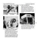 Photo 2 - Tigercat 726B Operators Manual Feller Buncher 9228A