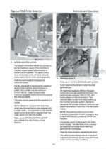 Photo 2 - Tigercat 726D Operators Manual Feller Buncher 24256A