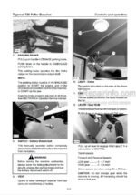 Photo 2 - Tigercat 726 Operators Manual Feller Buncher 4323A