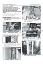 Photo 2 - Tigercat 822 Operators Manual Feller Buncher 18869A 24544A