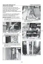 Photo 2 - Tigercat 822 Operators Manual Feller Buncher 18869A 24544A