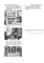Photo 2 - Tigercat 845B Operators Manual Feller Buncher 9726A