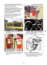 Photo 2 - Tigercat 855D L855D Operators Manual Feller Buncher 47654AENG