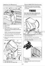 Photo 4 - Tigercat 855D L855D Operators Manual Feller Buncher 47654AENG
