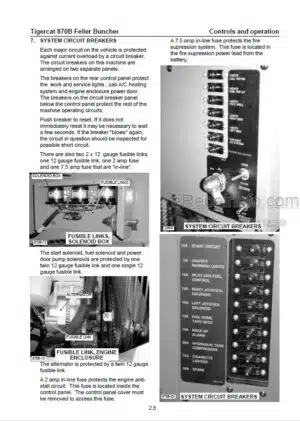 Photo 5 - Tigercat 870D L870D Operators Manual Feller Buncher 60153AENG