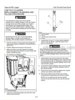 Photo 7 - Tigercat 880 Service Manual Logger 36953AENG