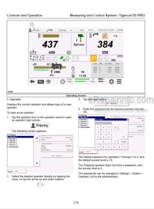 Photo 7 - Tigercat T750 Service Manual Street Trencher 13054A
