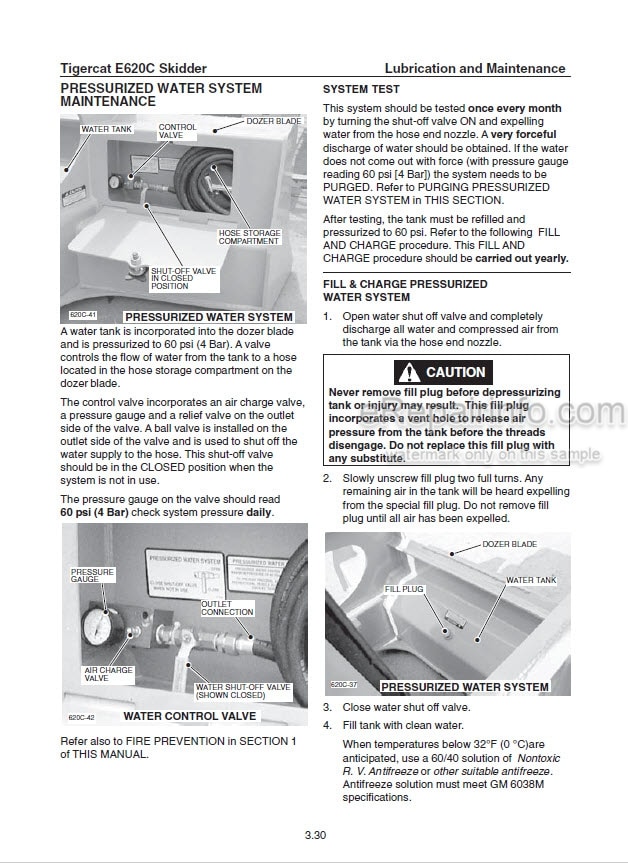 Photo 1 - Tigercat E620C Service Manual Skidder 31225A