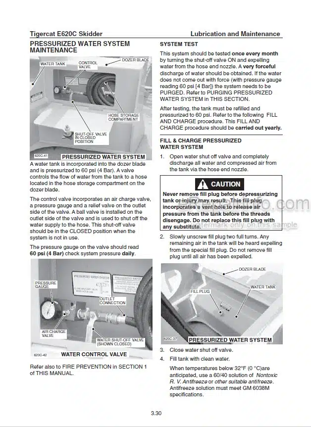 Photo 1 - Tigercat E620C Service Manual Skidder 31225A