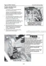 Photo 2 - Tigercat E625C Operators Manual Skidder 32476A