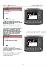 Photo 4 - Tigercat F610C Operators Manual Forwarder 36306A